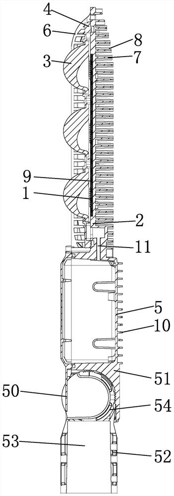 LED lamp with high-heat-dissipation nano coating