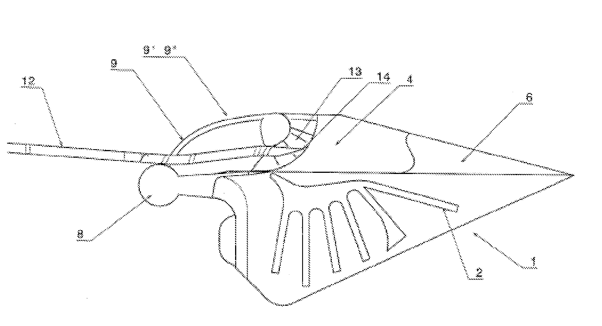 Method and device for processing part of a slaughtered poultry carcass