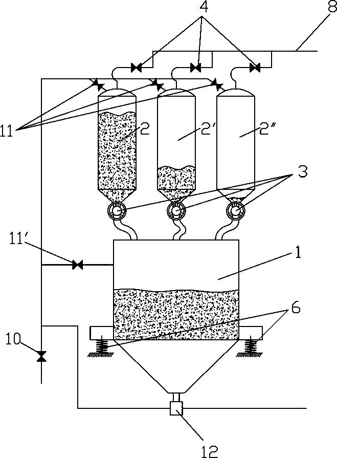 Device and method for realizing premixed jet flow continuous jetting