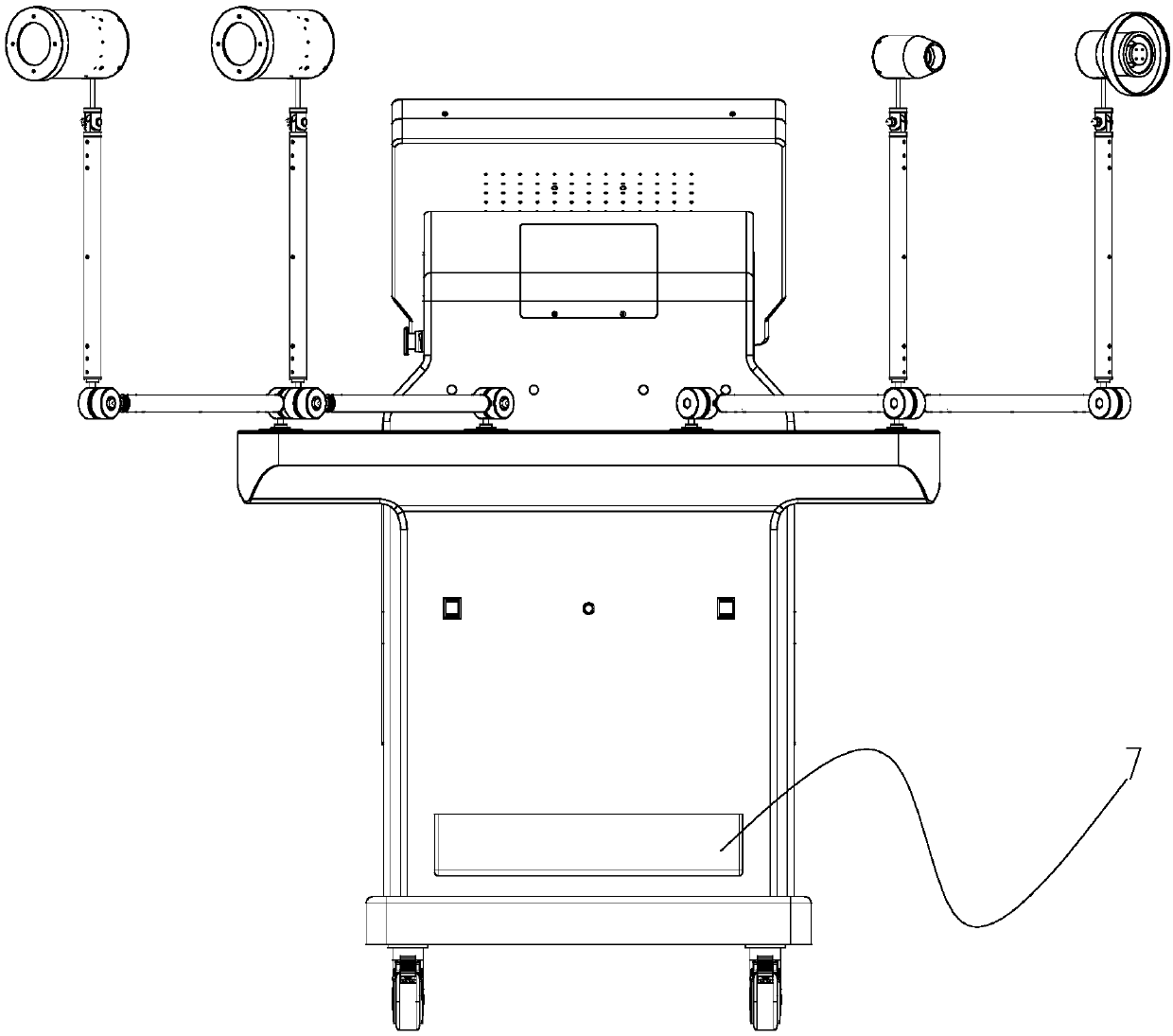 Medical equipment for prevention and rehabilitation treatment of senile diseases