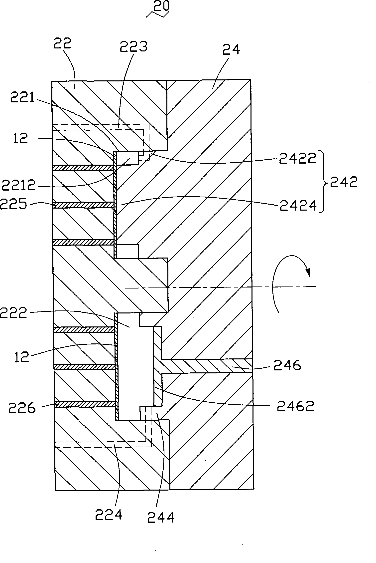 Casing, method and mold for fabricating the same