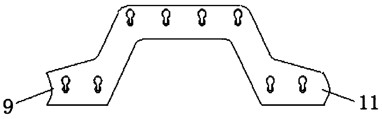 Reinforced prestressed concrete corrugated sheet pile with rotating shaft