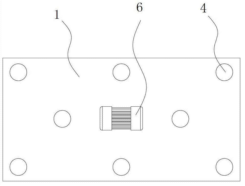 Vibration device for filling materials in container