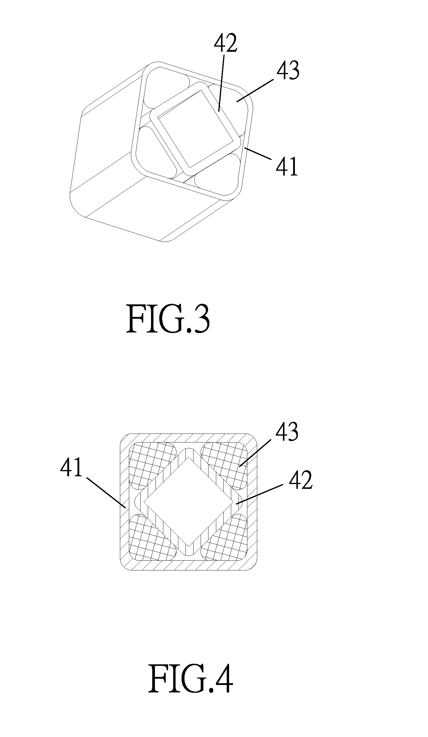 Damping assembly for a front-wheel independent suspension of a four-wheel mobility scooter