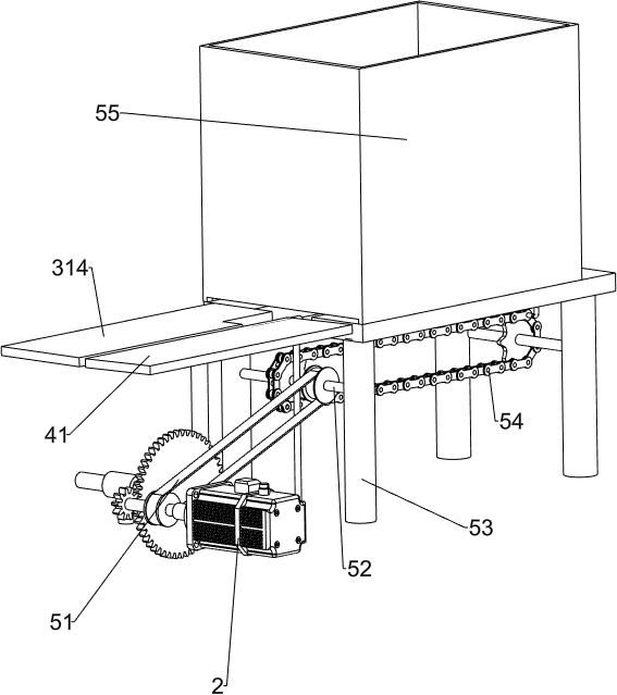 A flipping thin steel plate folding machine