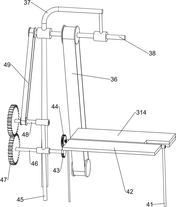 A flipping thin steel plate folding machine