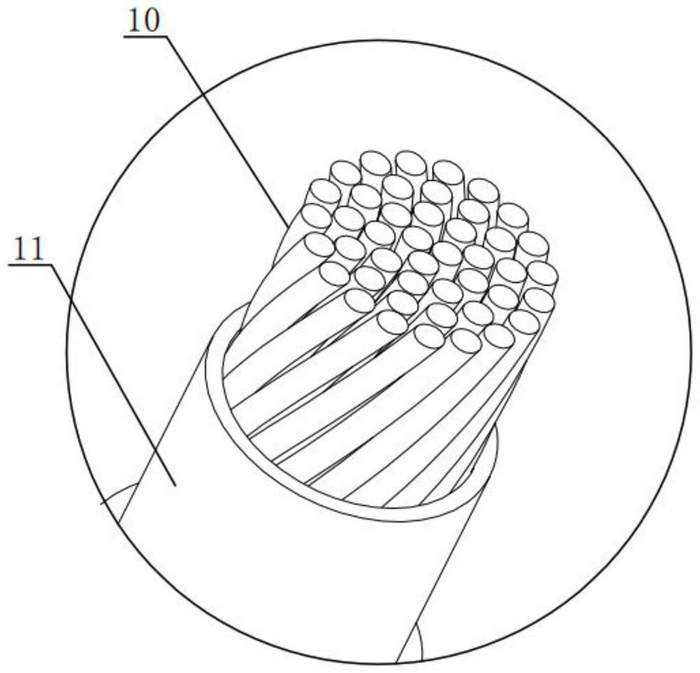 Preparation method of aluminum alloy cable