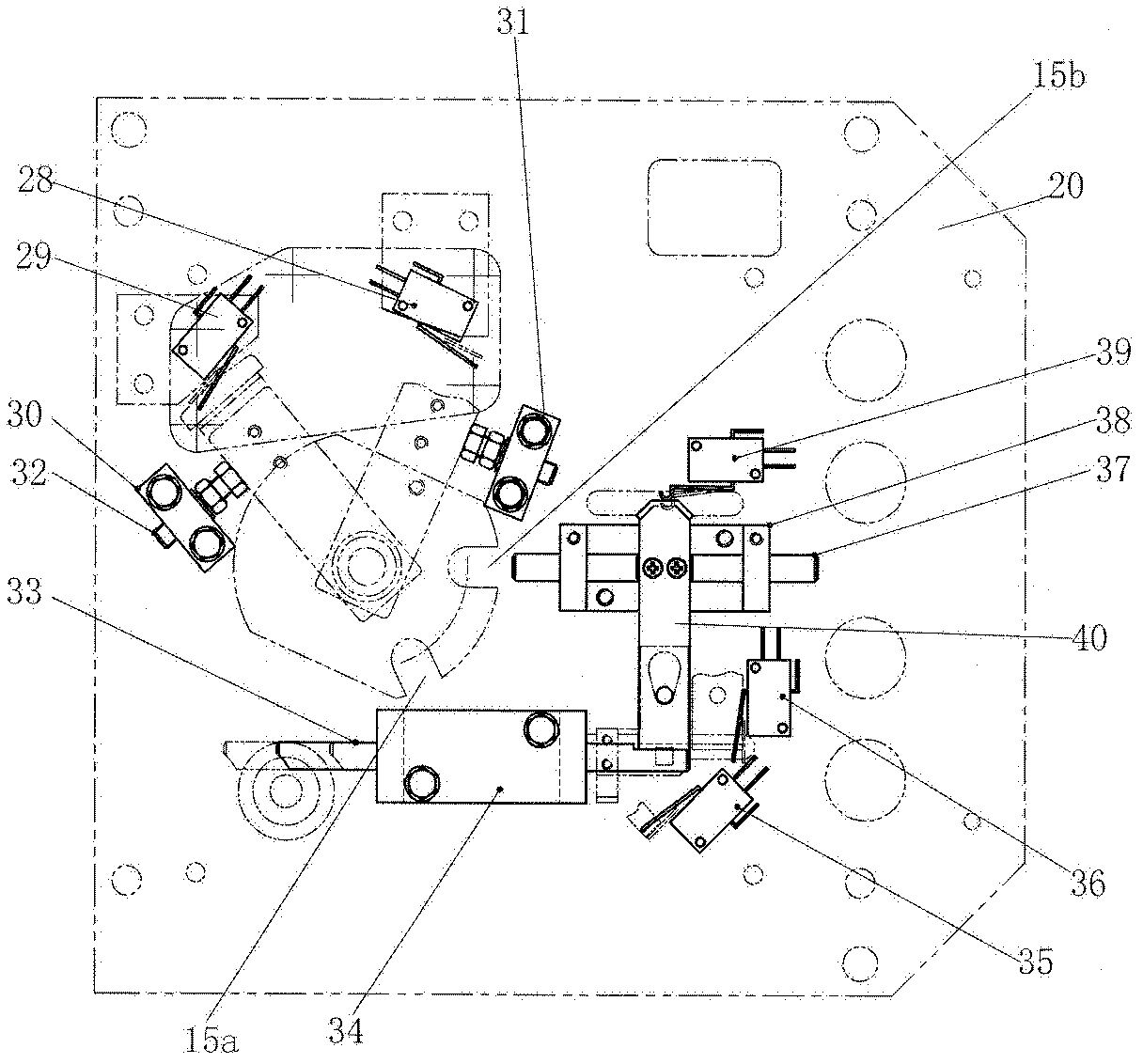 Direct current isolation switch for rail transit