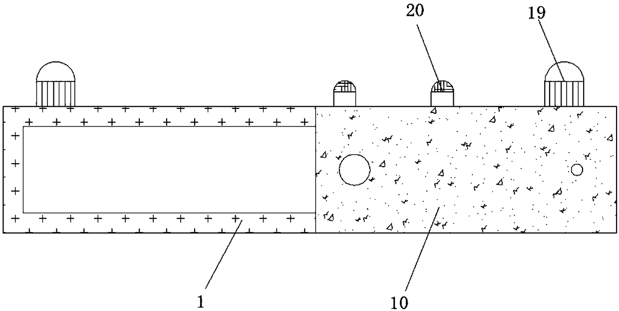 Livestock breeding feeding device with cleaning function