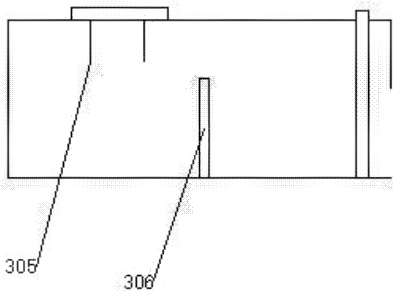 Three-time precipitating and sterilizing-disinfecting device for sewage of black river channel