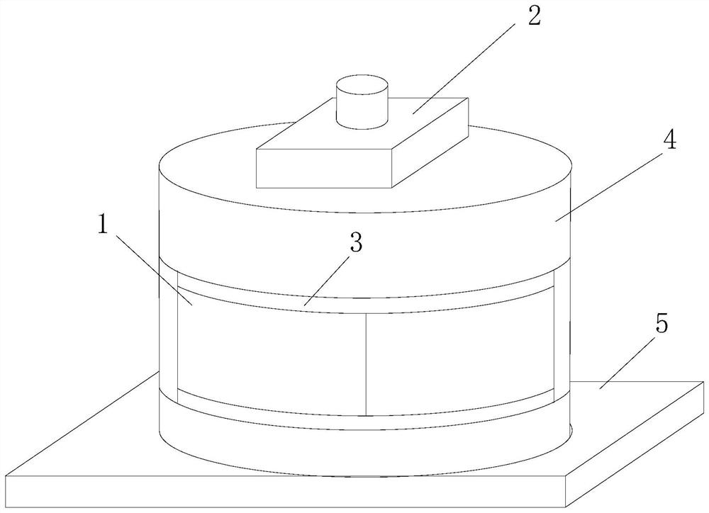 Anaerobic tower for sewage treatment