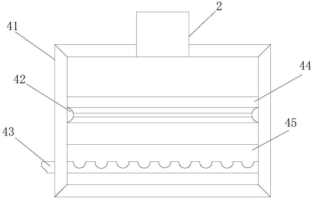 Anaerobic tower for sewage treatment