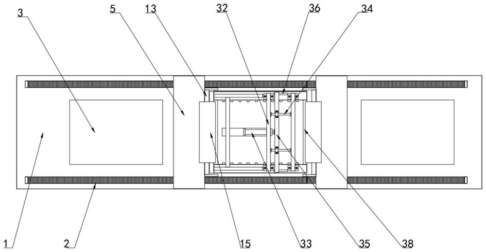 An environment-friendly building integrated wall panel processing device and using method