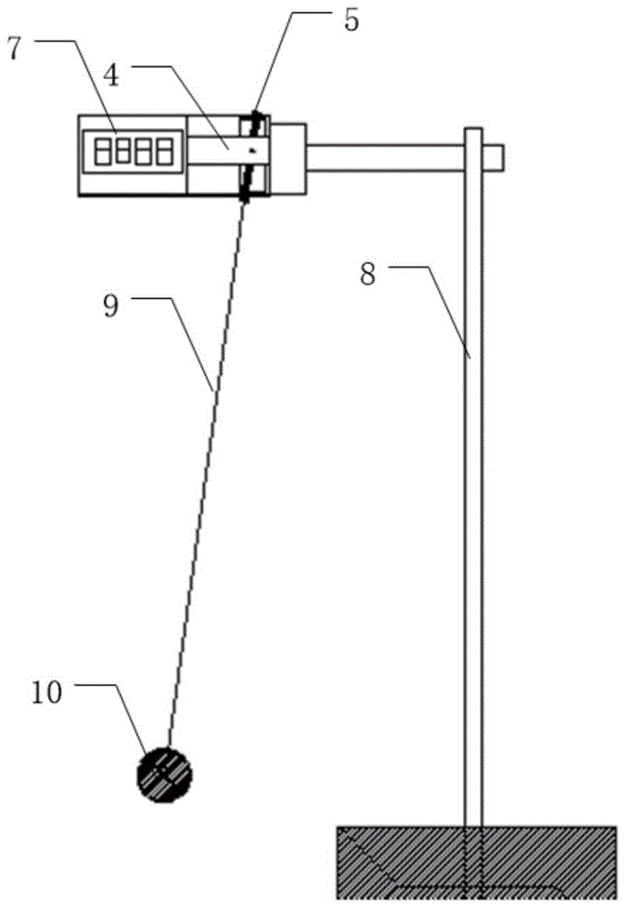 Integrated simple pendulum instrument