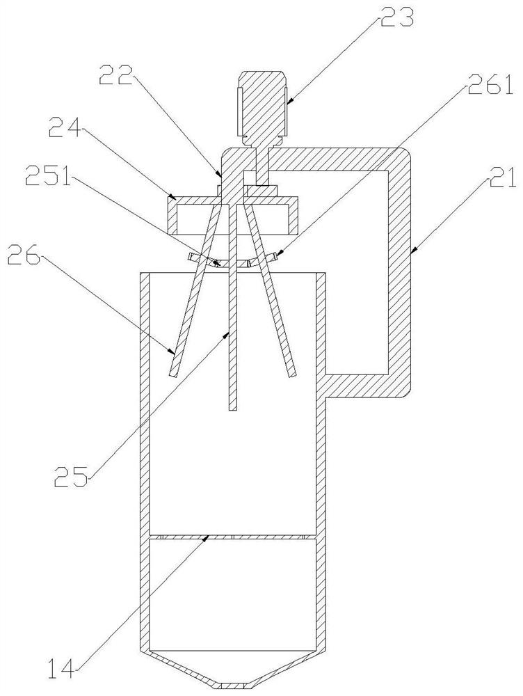 Distiller' s yeast production device