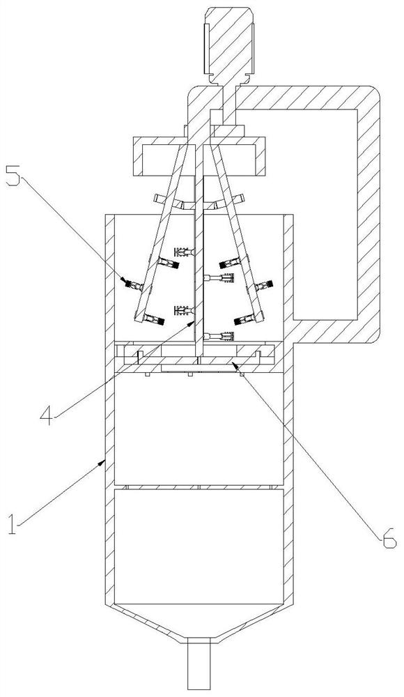 Distiller' s yeast production device