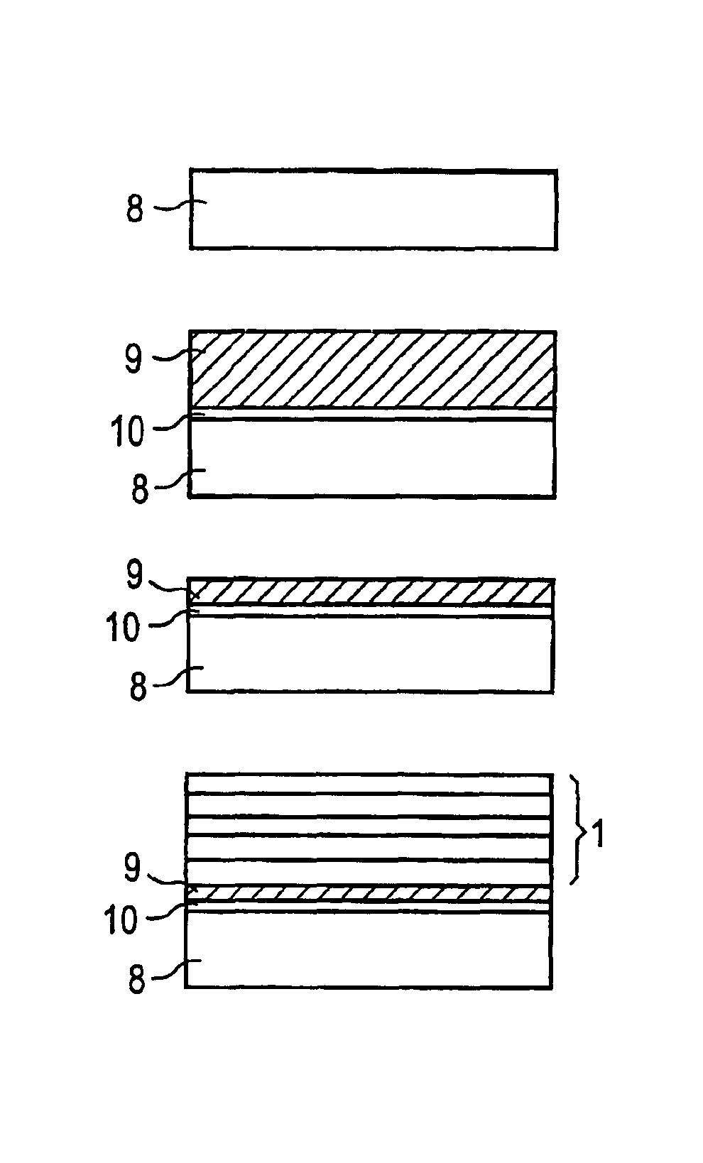 Radiation-emitting semiconductor element and method for producing the same