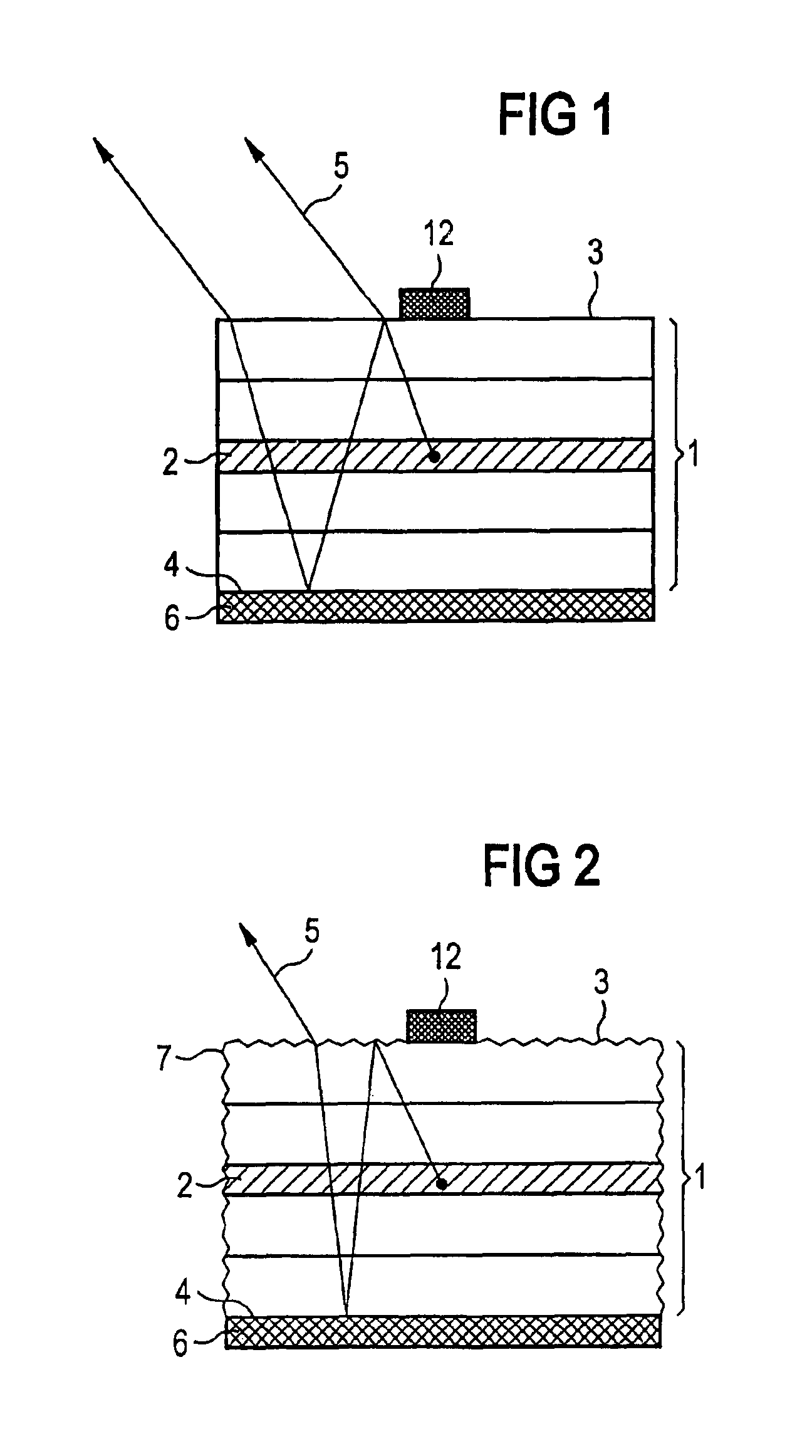 Radiation-emitting semiconductor element and method for producing the same