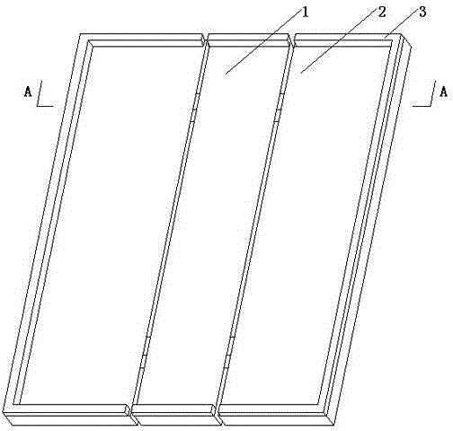 Manufacturing method and mold of one-time molding glass magnesium smoke exhaust pipe