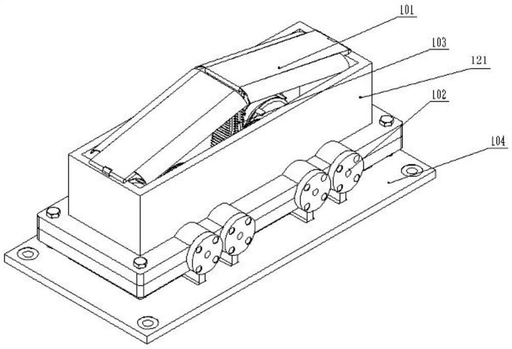 Intelligent parking lot of non-electric shopping mall based on piezoelectric effect and electromagnetic induction