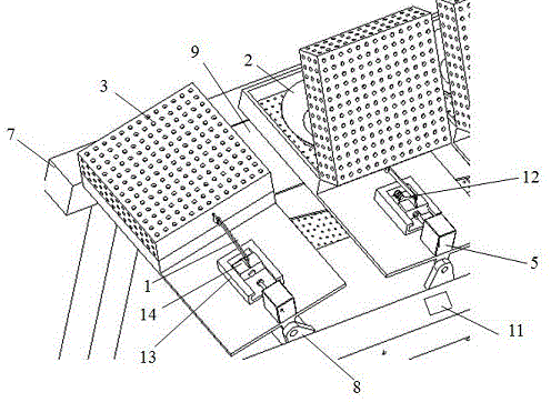 Conveyor-type box-shaped glaze dipping device