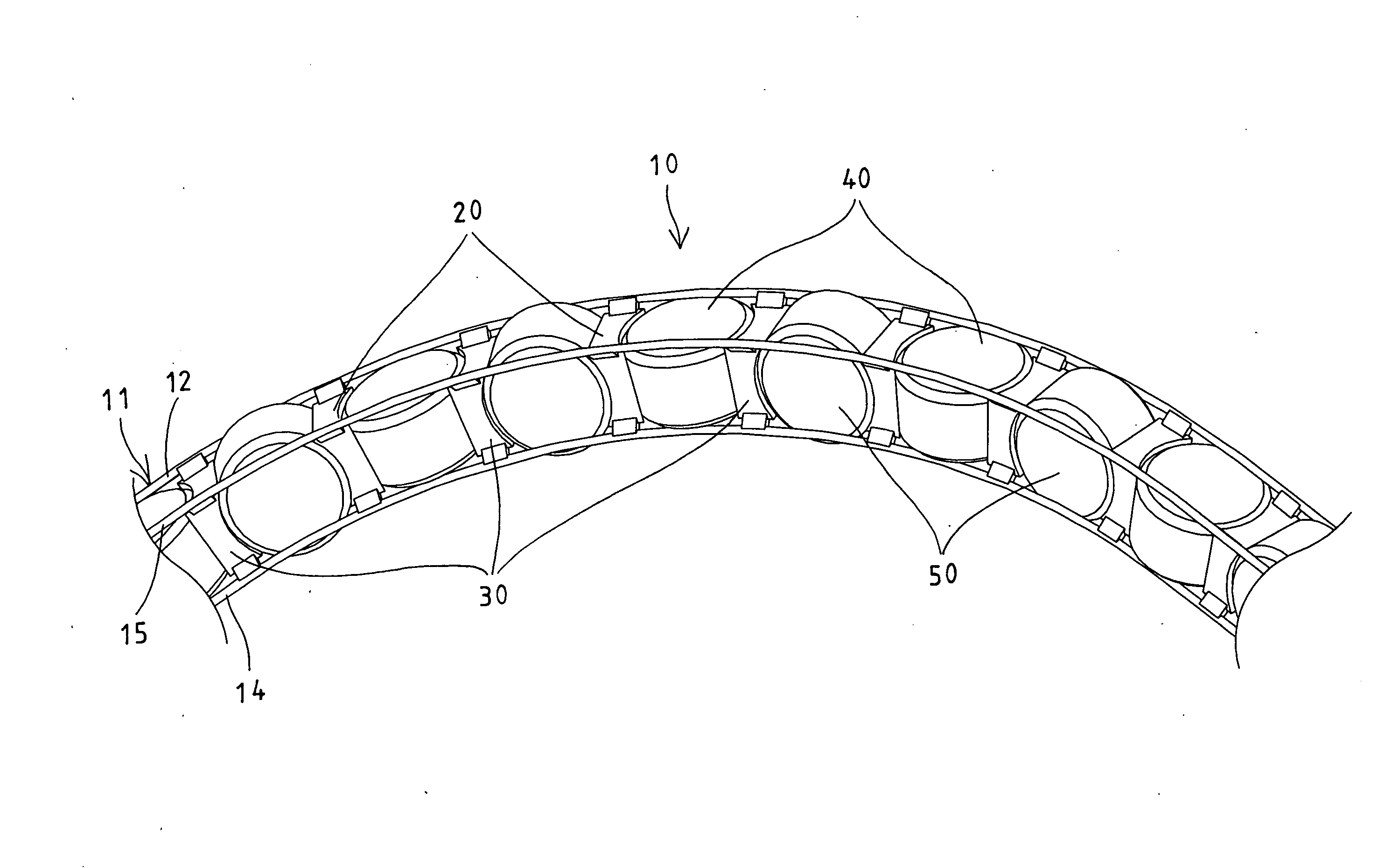 Roller holder for motion guide device