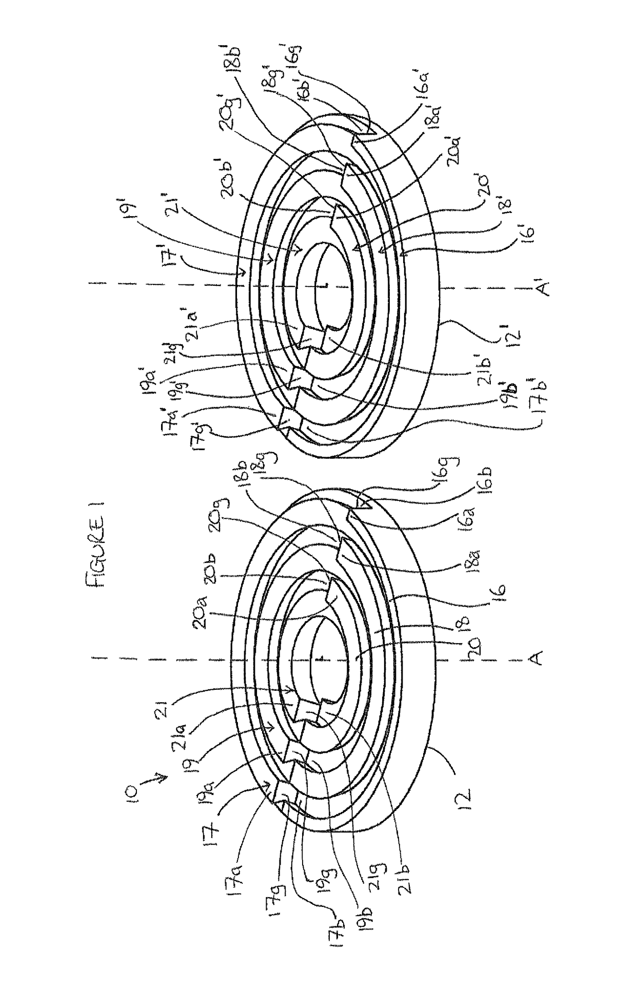 Device for and method of connecting two items together