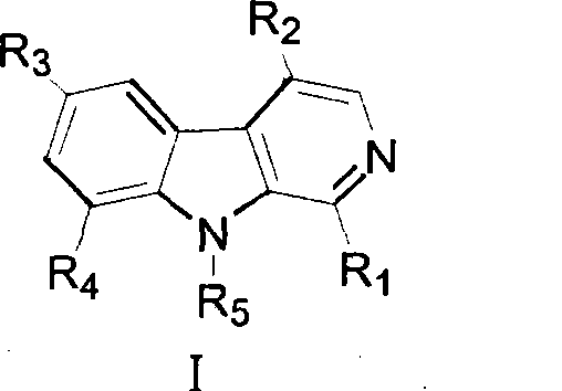 Beta-kabarin alkaloids in quassia wood, preparation method and application thereof