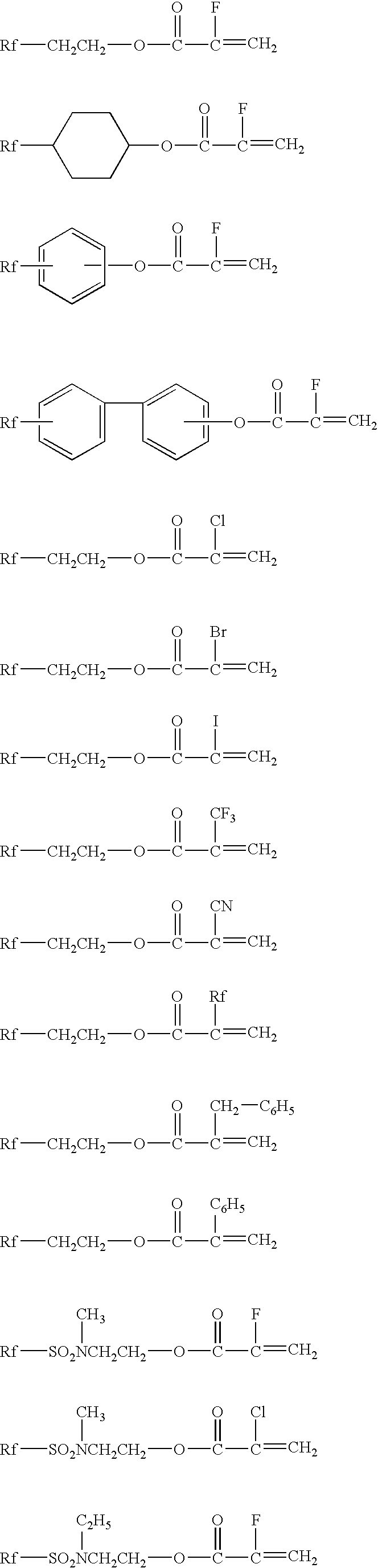 Treatment comprising water- and oil-repellent agent