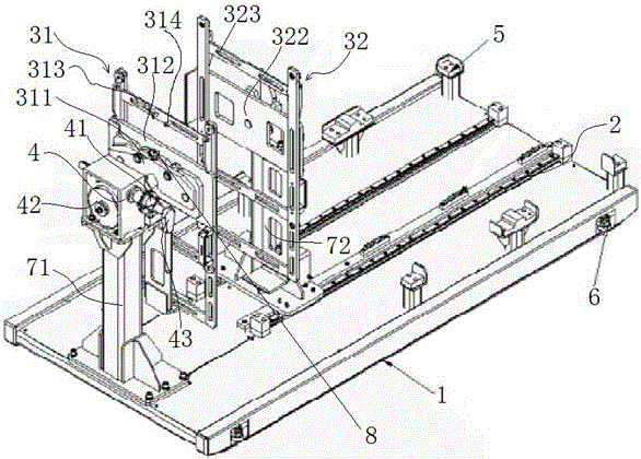 Assembly tooling for annular net cabinet