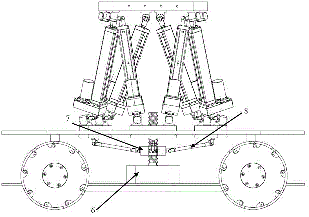 Structural dimension parameter adjustable Mecanum wheel type mobile robot