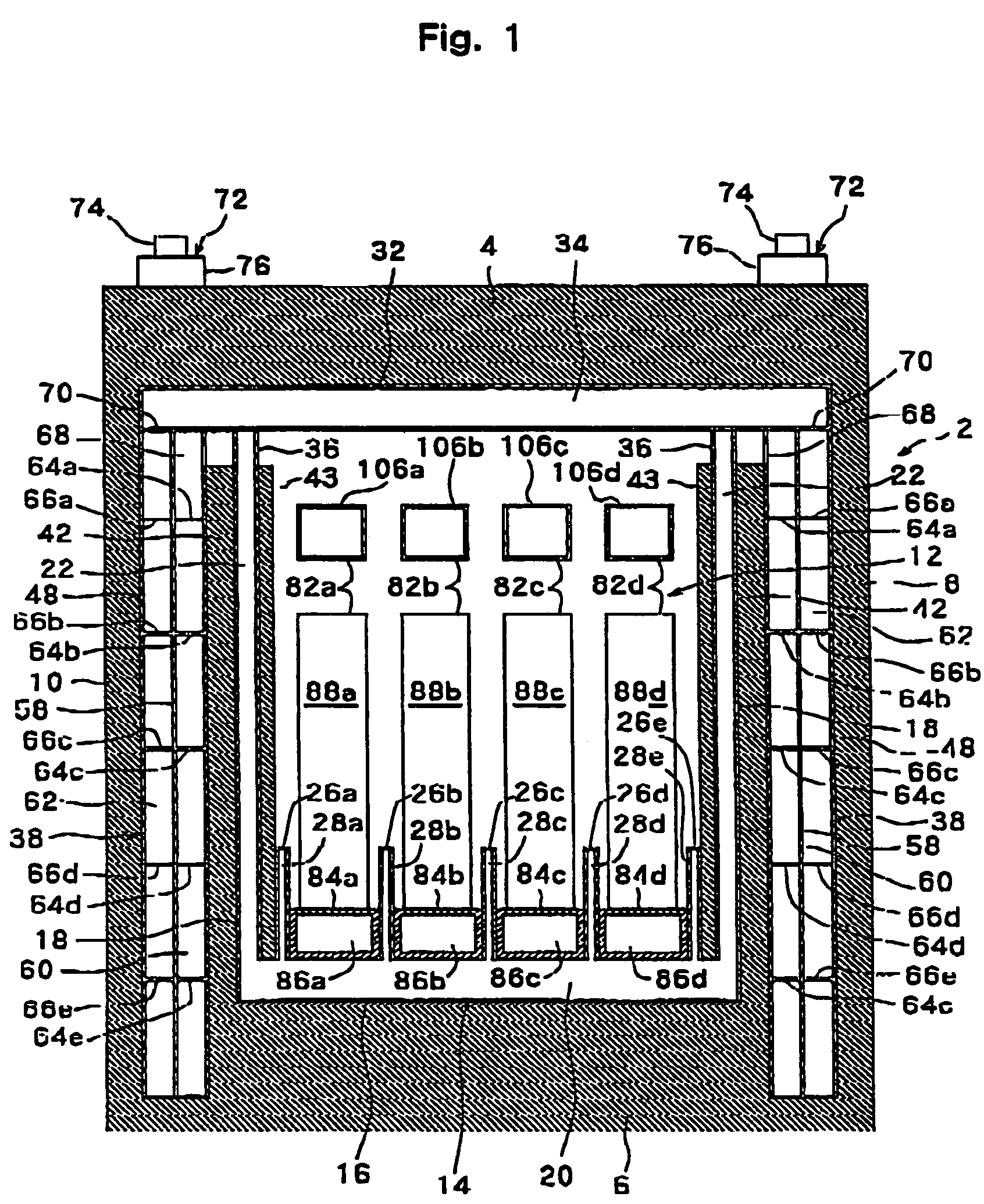 Fuel cell assembly and electricity generation unit used in same