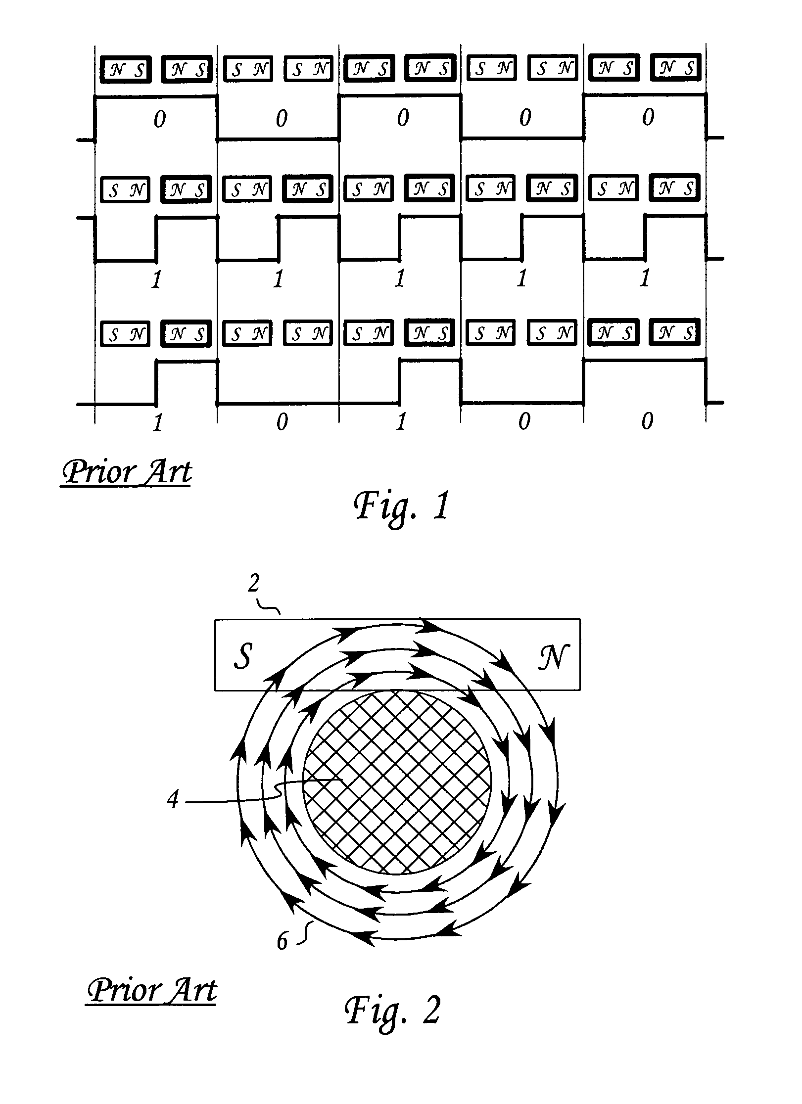 Method and system for a static magnetic read/write head