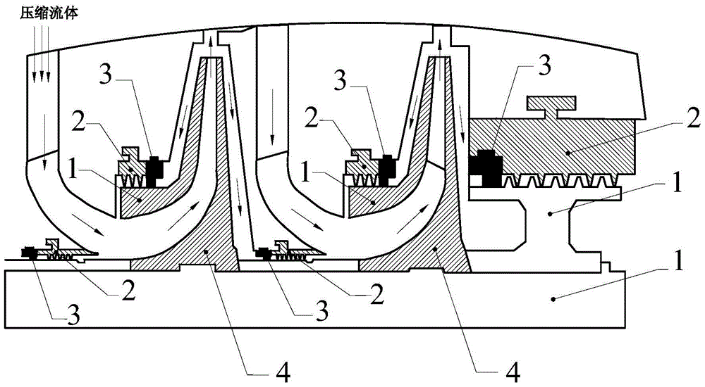 An anti-rotation plate structure with anti-rotation and anti-vibration functions