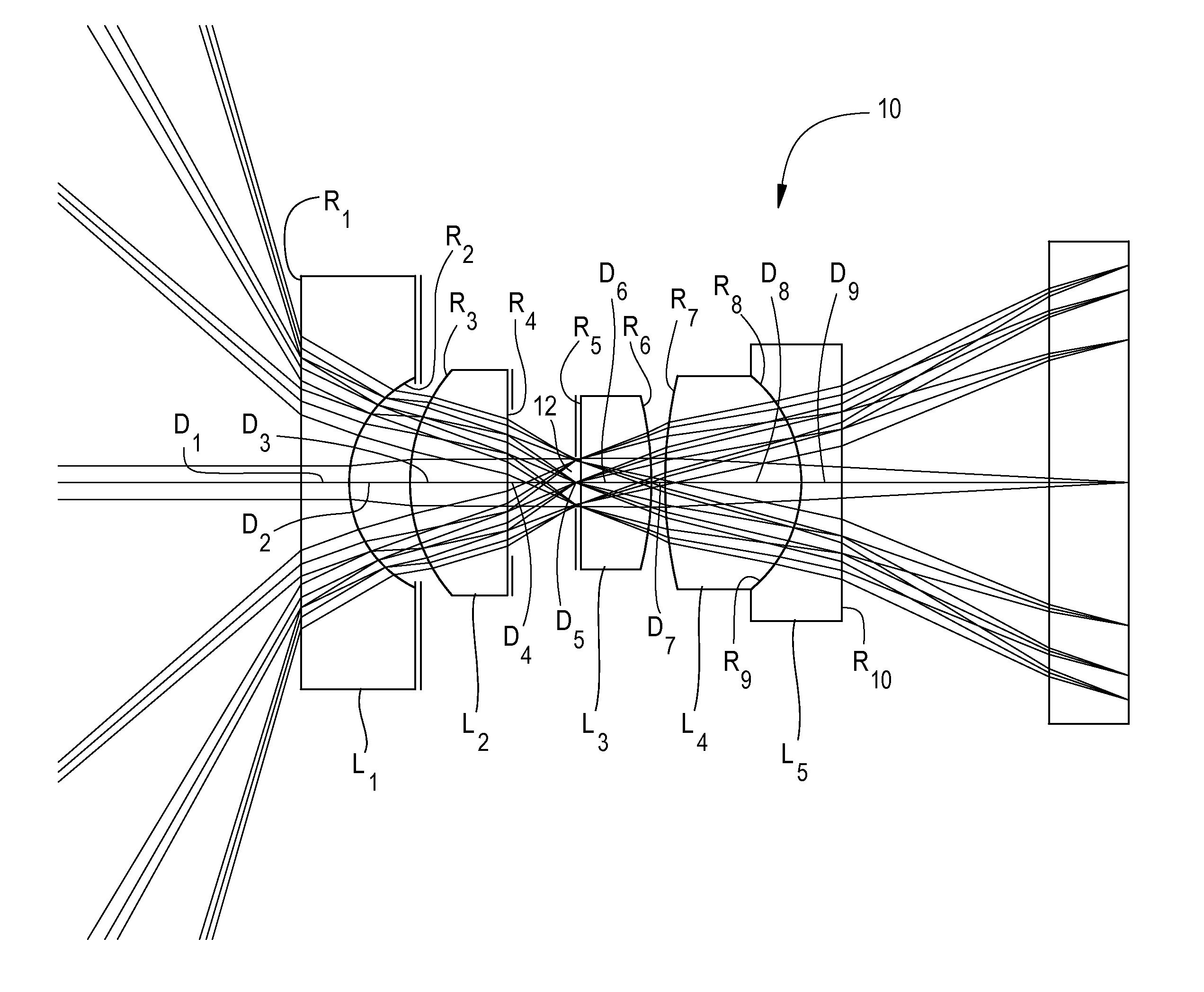Endoscope objective lens and method of assembly