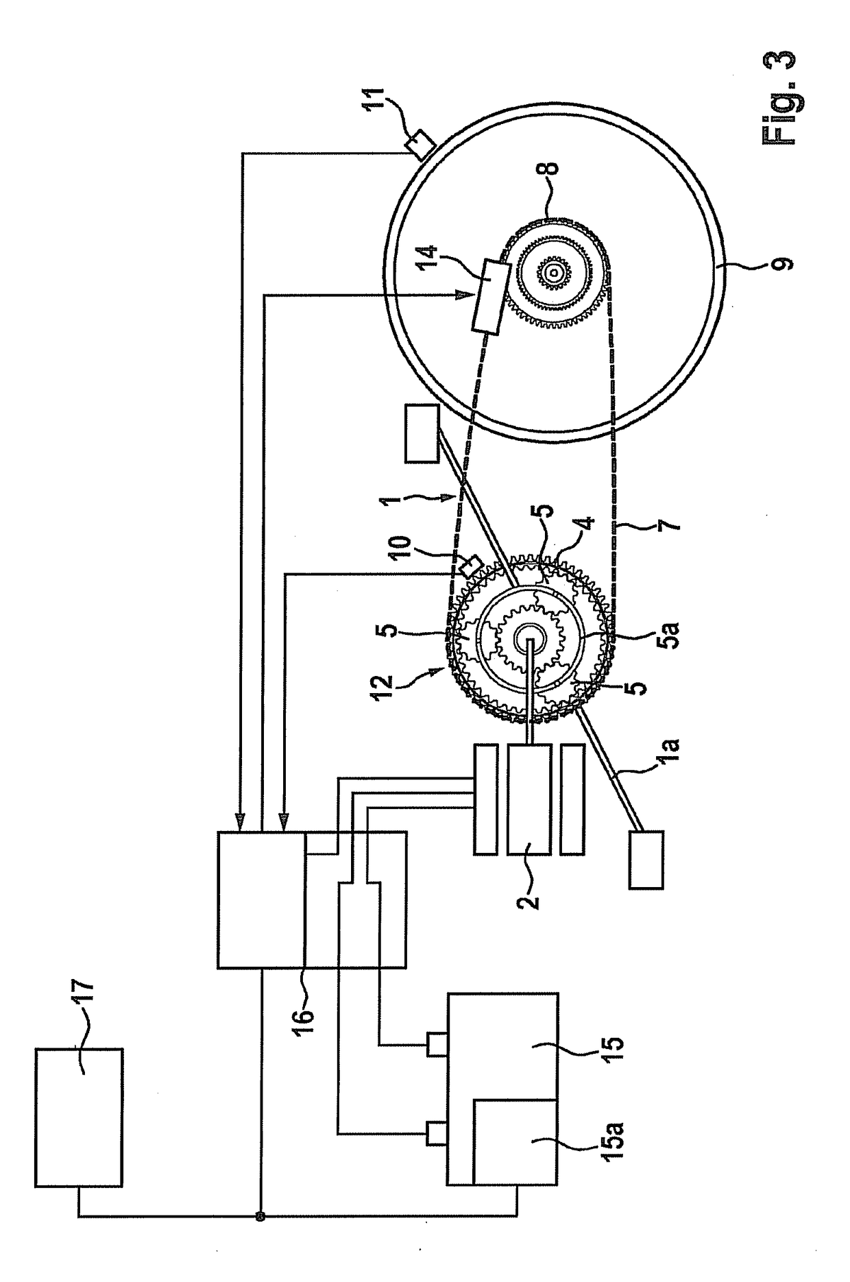 Hybrid drive for an electric bicycle