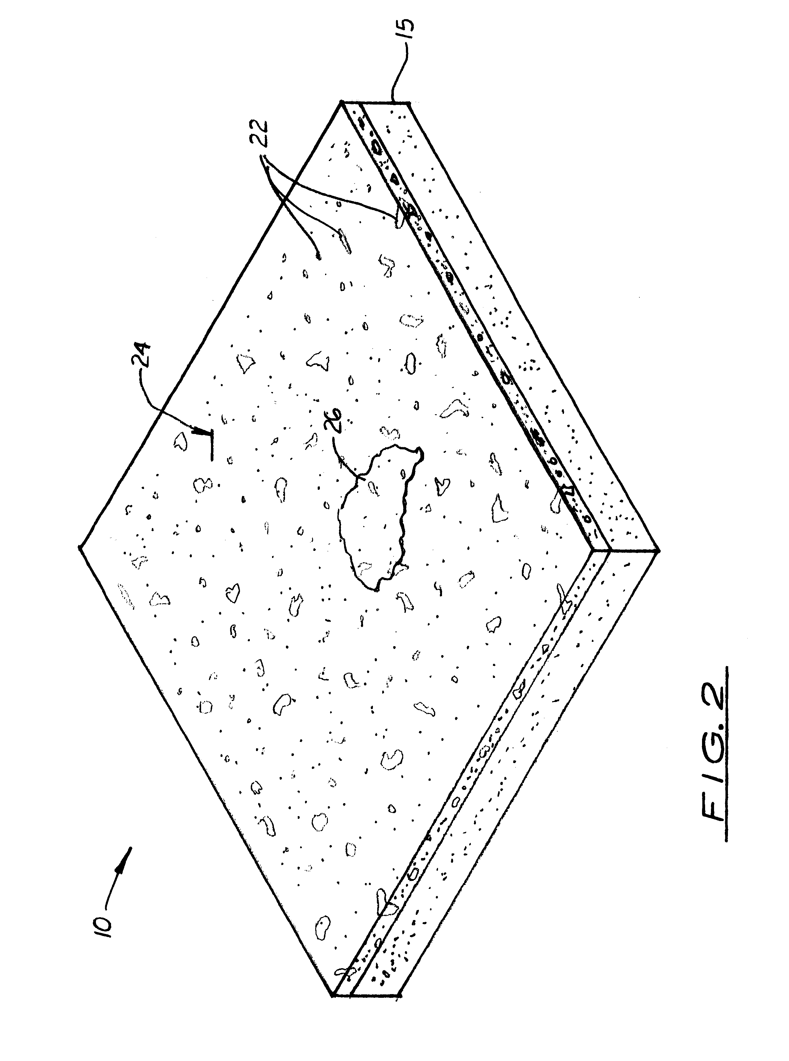 Method of manufacturing decorative cementuous floor surface