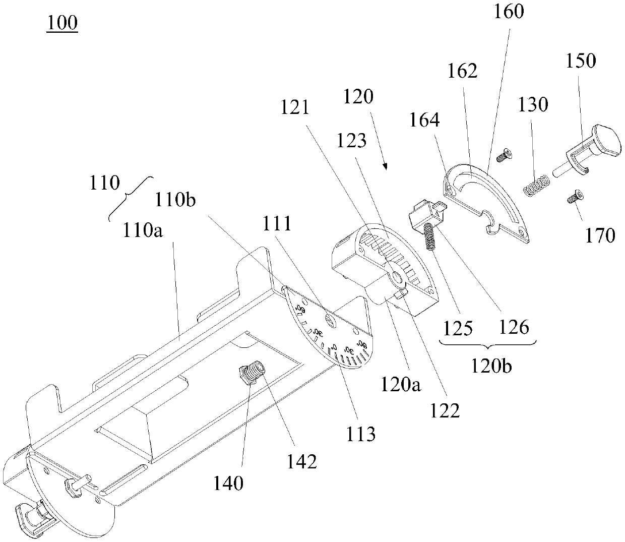 Mounting bracket and lamp assembly with mounting bracket