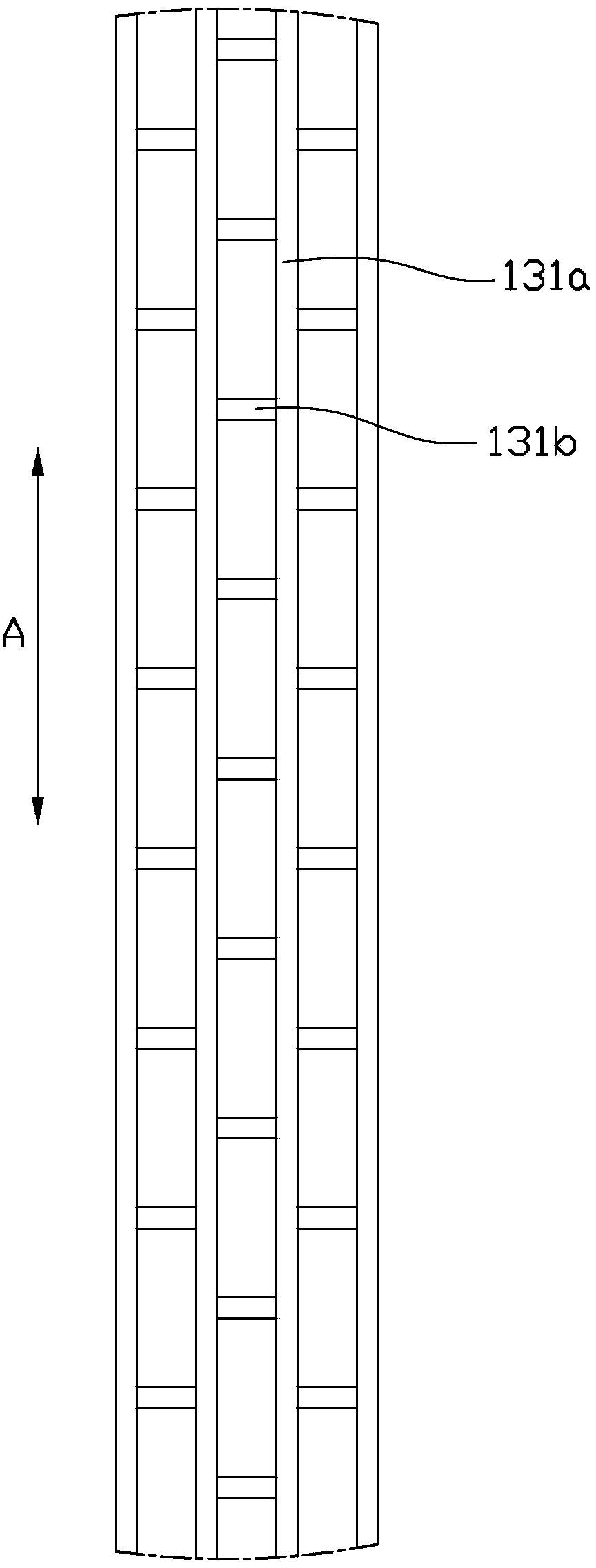 Liquid crystal electrode mother glass substrate and liquid crystal display panel