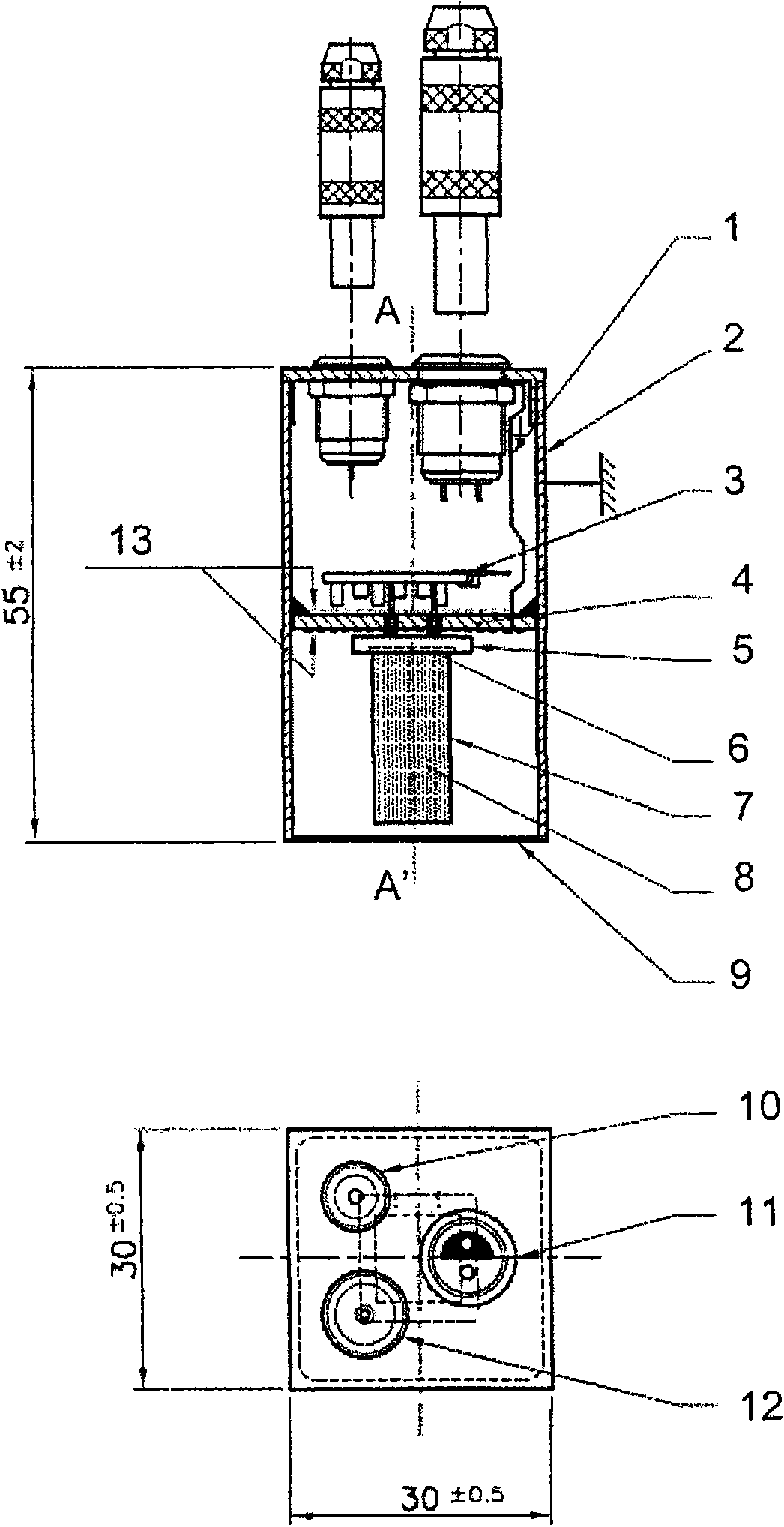 Ionising radiation detector