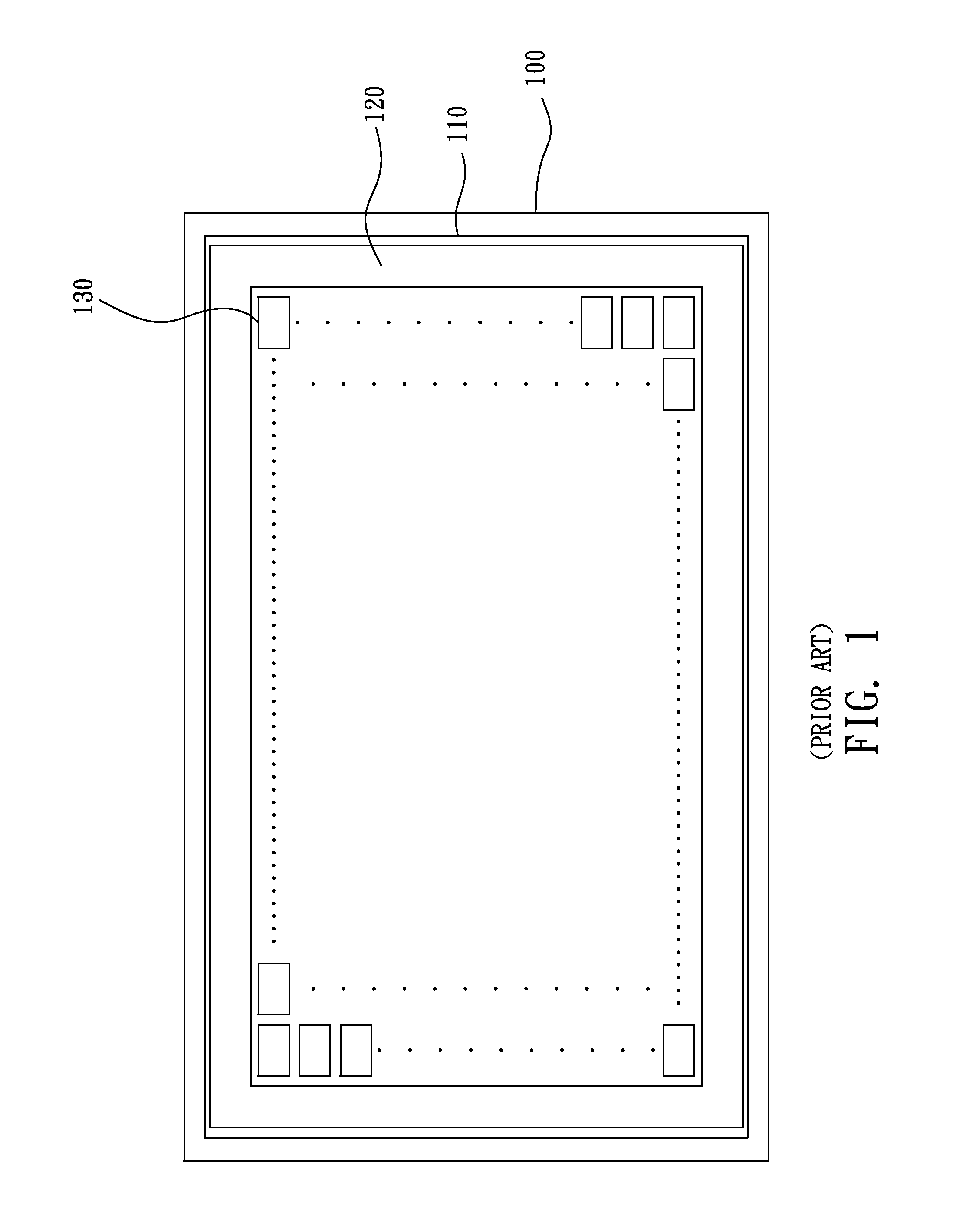 Border structure for viewable area of electronic paper display