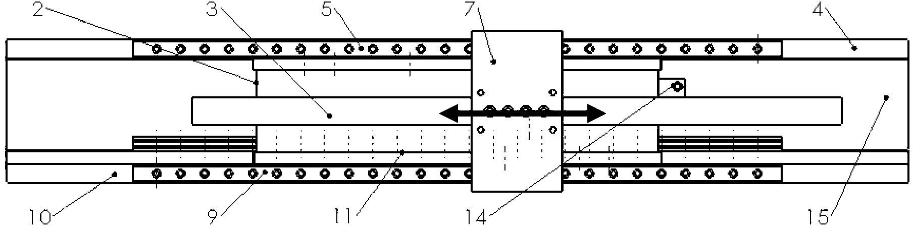 Bilateral flat-plate type linear motor