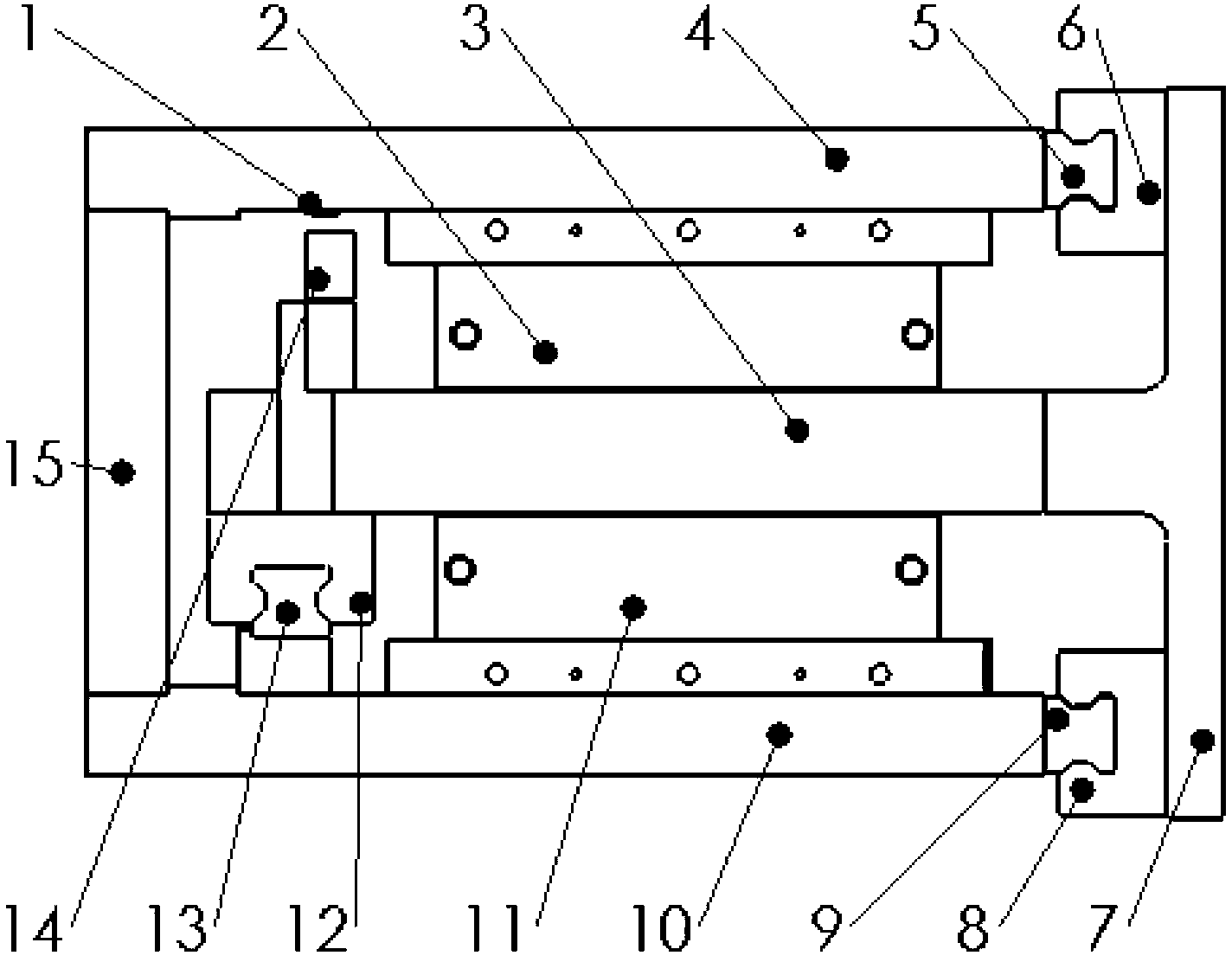 Bilateral flat-plate type linear motor