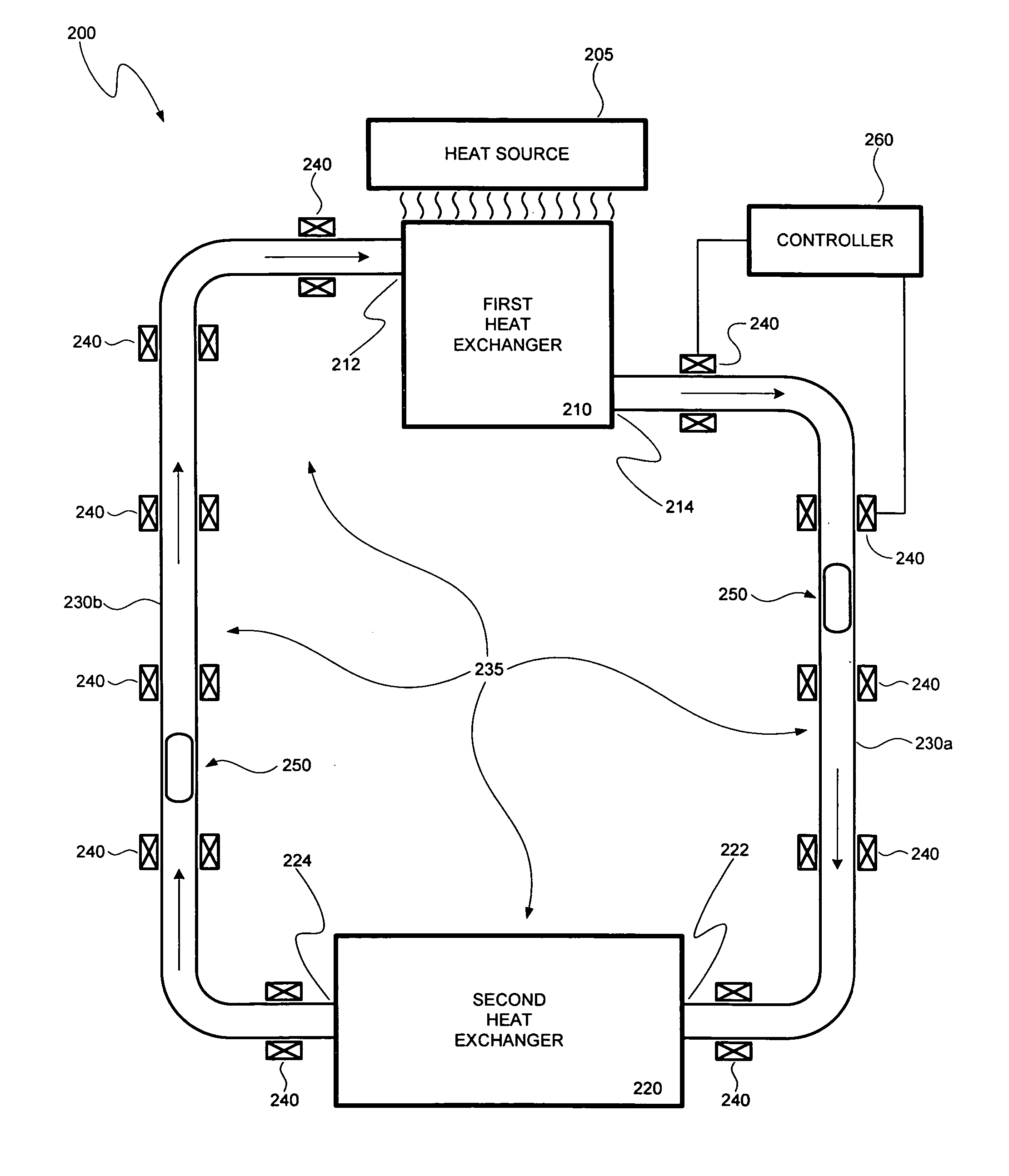 System and method for cooling an integrated circuit device by electromagnetically pumping a fluid