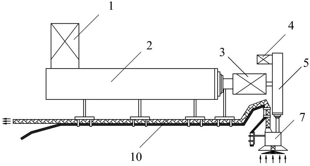 Cleaning device for nuclear power equipment