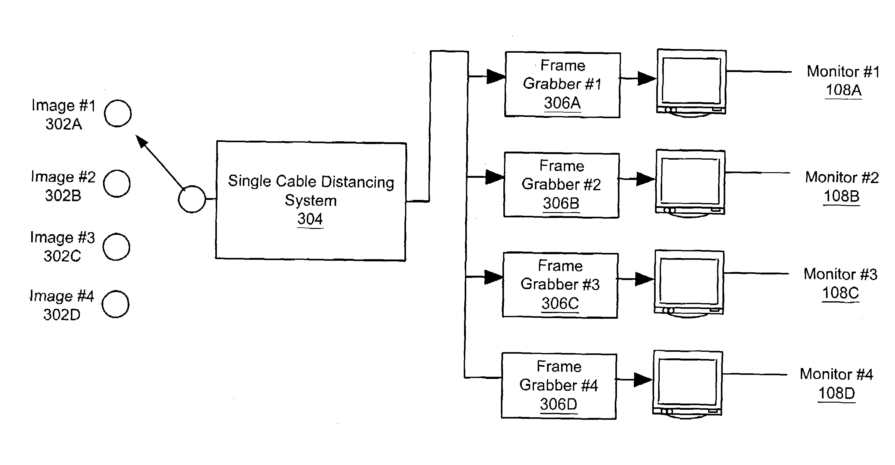 Selectively updating a display in a multi-display system