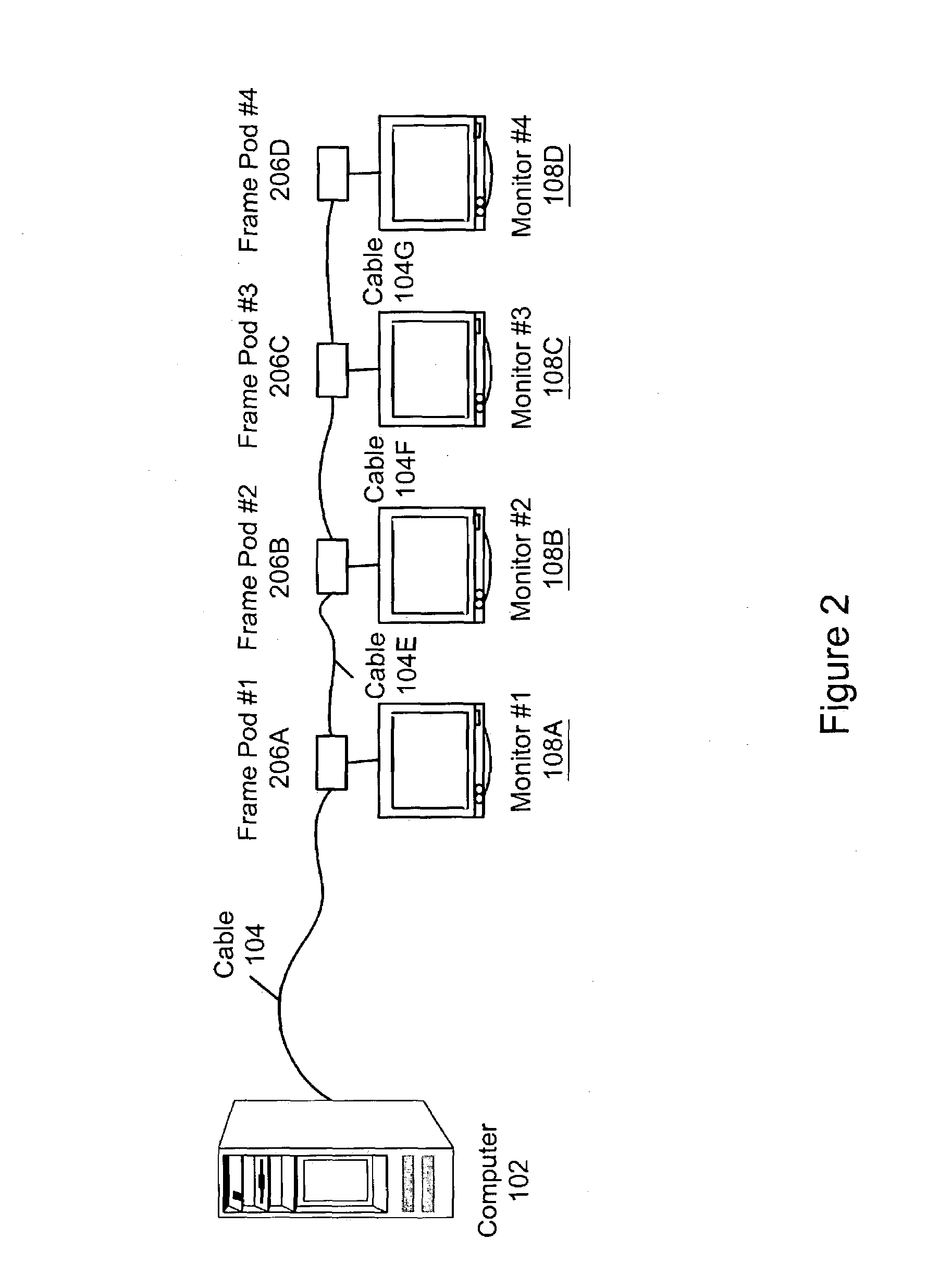 Selectively updating a display in a multi-display system