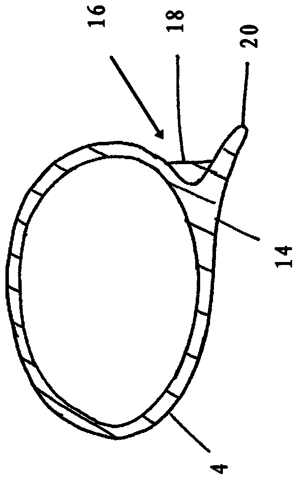 Container for dosing a flowable substance