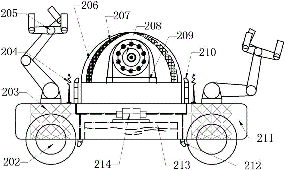 Flue gas treatment tower and treatment system