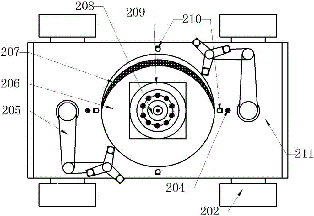 Flue gas treatment tower and treatment system